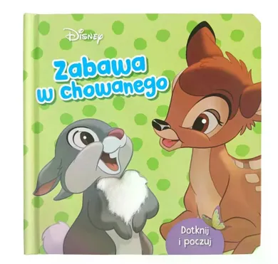 Bambi. Zabawa w chowanego. Książeczka sensoryczna