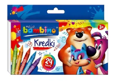 Bambino, kredki, 24 kolory