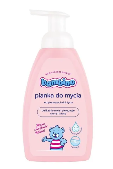 Bambino, pianka do mycia dla dzieci i niemowląt, 500 ml