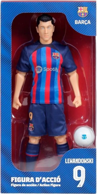 Banbo Toys, FC Barcelona, Robert Lewandowski, figurka kolekcjonerska, 1:6, 30 cm