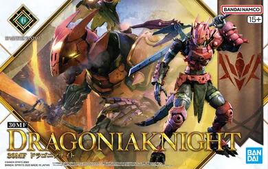 Bandai, 30 Minutes Fantasy, Dragonia Knight, model kolekcjonerski do składania