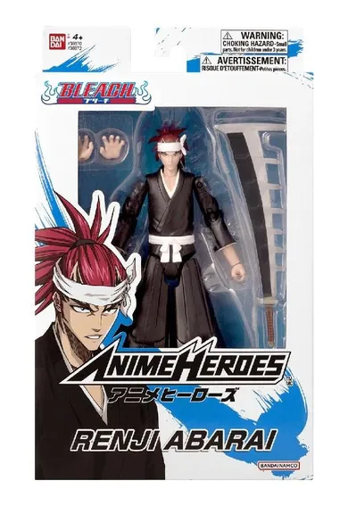 Bandai, Anime Heroes, Bleach, Abarai Renji, figurka