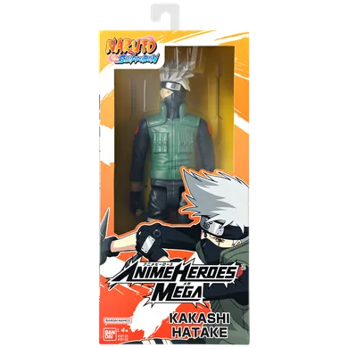Bandai, Anime Heroes Mega, Naruto Shippuden, Hatake Kakashi, figurka kolekcjonerska