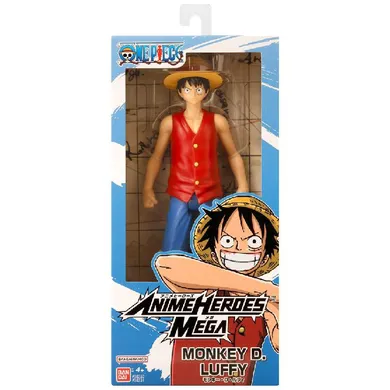 Bandai, Anime Heroes Mega, One Piece, Monkey D. Luffy, figurka kolekcjonerska
