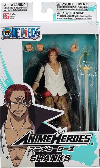 Bandai, Anime Heroes, One Piece, Shanks, figurka