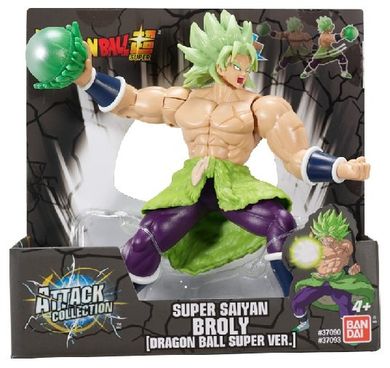 Bandai, Dragon Ball Super Attack, Broly, figurka kolekcjonerska, 18 cm