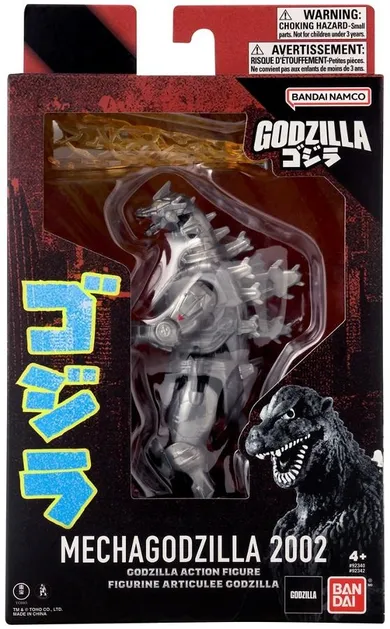 Bandai, Godzilla, Action Figure, Mecha Godzilla 2002, figurka kolekcjonerska