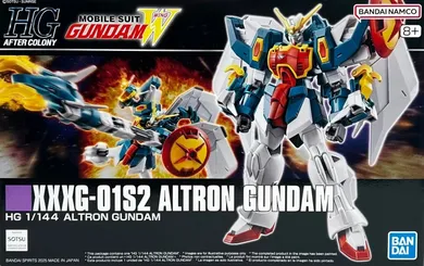 Bandai, HG After Colony, XXXG-01S2 Altron Gundam, model kolekcjonerski do składania, 1:144