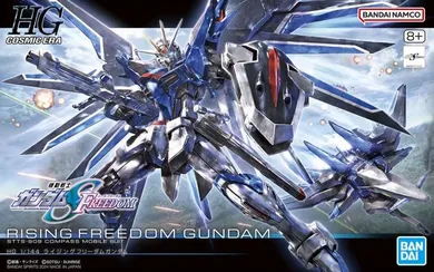 Bandai, HG Cosmic Era, Rising Freedom Gundam, model kolekcjonerski do składania, 1:144