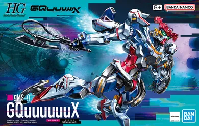 Bandai, HG GQuuuuuuX, GQuuuuuuX, model kolekcjonerski do składania, 1:144