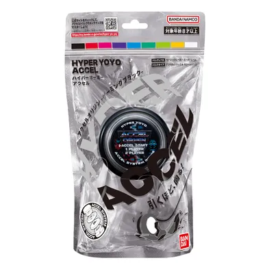 Bandai, Hyper Yoyo Accel, jo-jo, Gaming Black