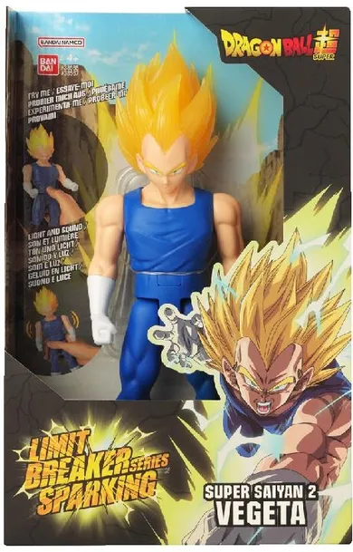 Bandai, Limit Breaker Sparking, Dragon Ball, Super Saiyan 2 Vegeta, figurka kolekcjonerska