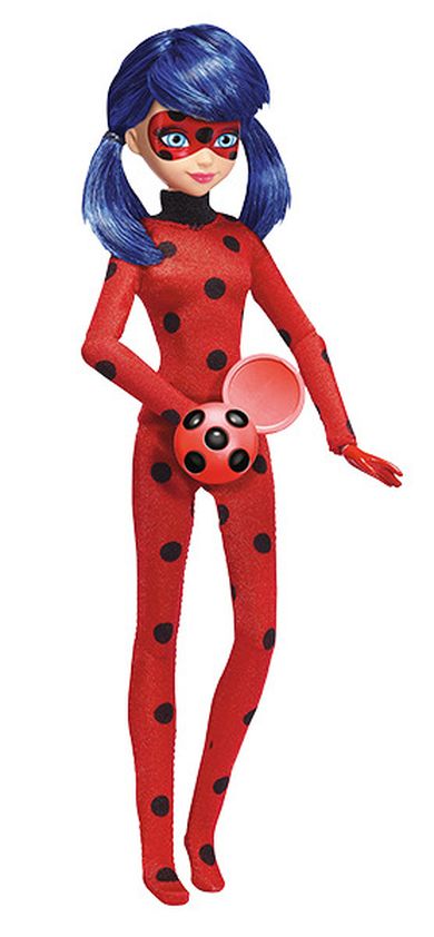 Bandai, Miraculous, Biedronka, lalka, 26 cm