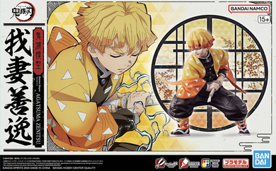 Bandai, Model Kit, Demon Slayer, Agatsuma Zenitsu, model kolekcjonerski do składania
