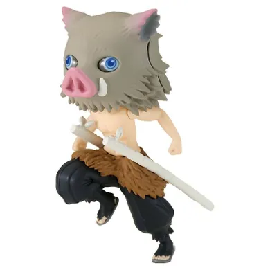 Bandai, Q Posket, Petit Demon Slayer: Kimetsu No Yaiba, Inosuke Hashibira, Vol. 6, figurka kolekcjonerska