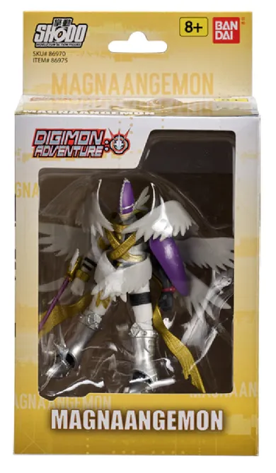 Bandai, Shodo World Fun Action Figure, Digimon Magnaangemon, figurka kolekcjonerska