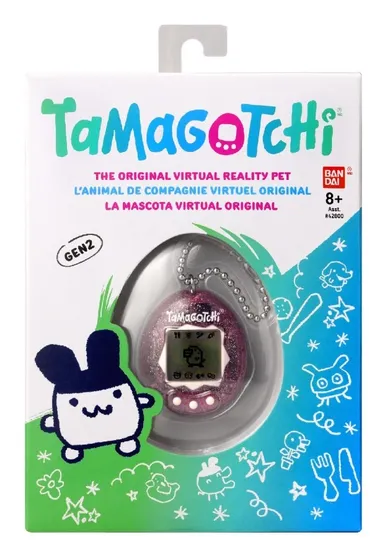 Bandai, Tamagotchi, zabawka interaktywna, Pink Glitter