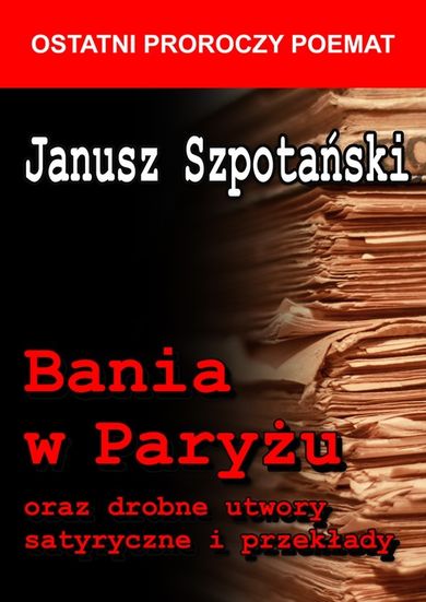 Bania w Paryżu oraz drobne utwory satyryczne i przekłady