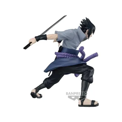 Banpresto, Naruto, Shippuden Vibration Stars, Uchiha Sasuke III, figurka kolekcjonerska