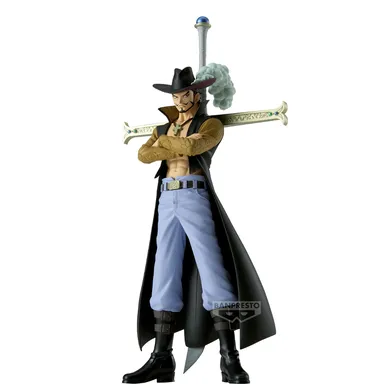 Banpresto, One Piece DXF The Grandline Series Extra, Dracule Mihawk, figurka kolekcjonerska