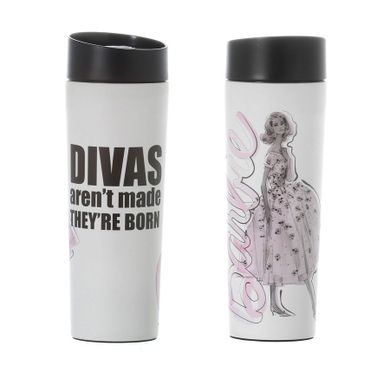 Barbie, Diva, kubek termiczny, 400 ml