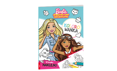 Barbie Dreamhouse Adventures. Kolorowanka