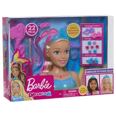 Barbie, Dreamtopia, głowa do stylizacji