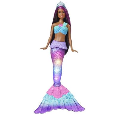 Barbie, Dreamtopia, Syrenka Migoczące światełka, lalka