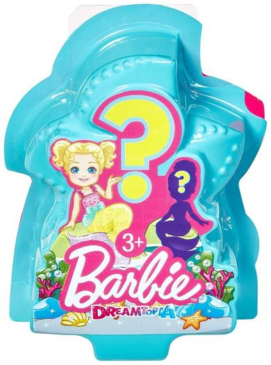 Barbie Dreamtopia, syrenka niespodzianka, lalka, 1 szt.