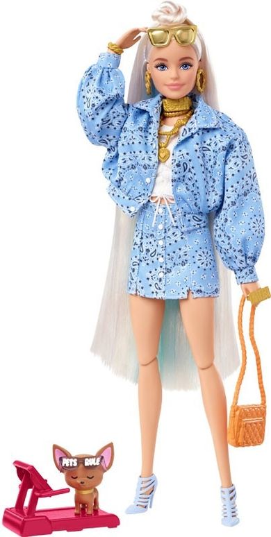 Barbie, Extra Moda, lalka z akcesoriami, #16