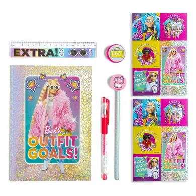 Barbie, extra pamiętnik, zestaw
