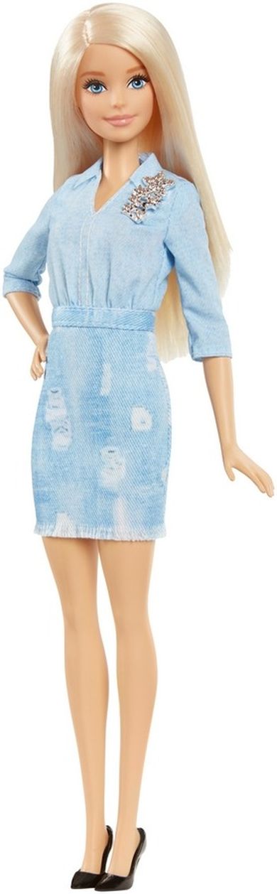 Barbie Fashionistas, Modne przyjaciółki, Jeansowy szyk, lalka Original