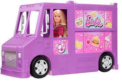 Barbie, Foodtruck, zestaw do zabawy bez lalki