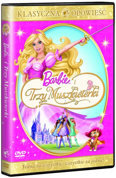 Barbie i trzy muszkieterki. DVD