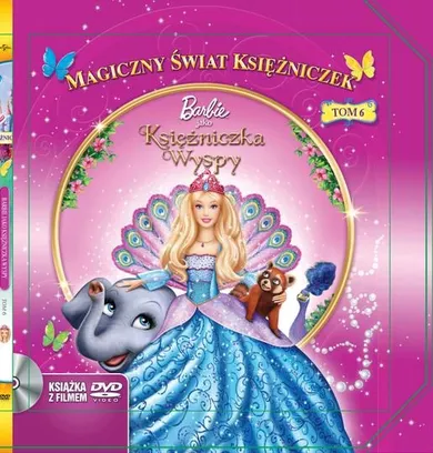 Barbie jako księżniczka wyspy + DVD