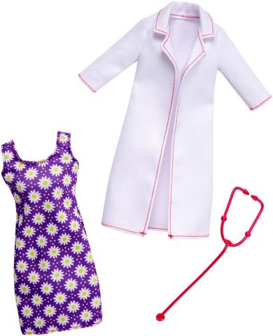 Barbie, Kariera, ubranka dla lalki, lekarka