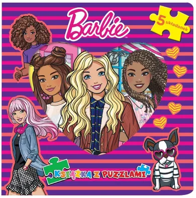 Barbie. Książka z puzzlami