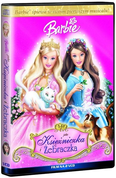Barbie księżniczka i żebraczka. DVD