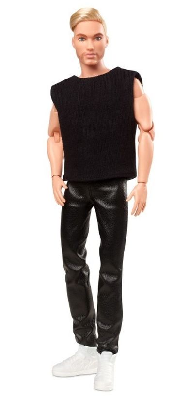 Barbie Looks, blond Ken z zarostem, lalka