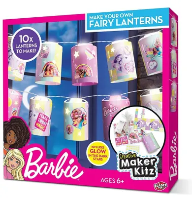 Barbie, Maker Kitz, Magiczne latarenki, zestaw kreatywny
