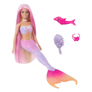 Barbie, Malibu, lalka syrenka ze zmianą koloru