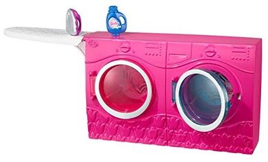 Barbie, Mebelki, pranie, zestaw akcesoriów