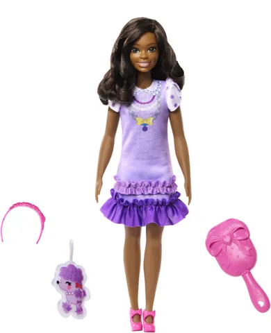 Barbie, Moja Pierwsza Barbie, zestaw z lalką i pieskiem
