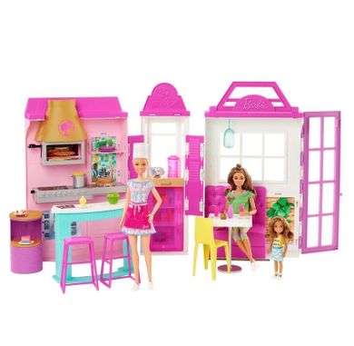 Barbie, Restauracja, zestaw z lalką i akcesoriami