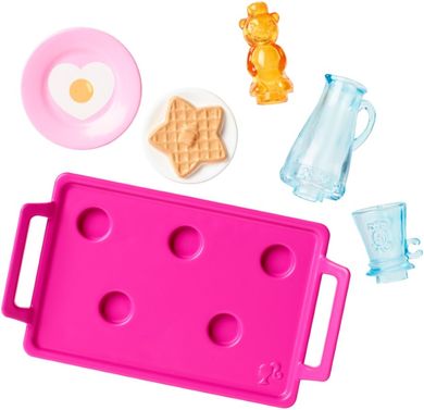 Barbie, śniadanie, akcesoria dla lalki