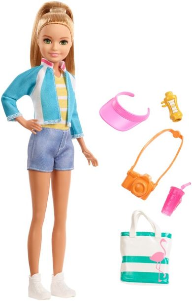Barbie, Stacey w podróży, lalka z akcesoriami