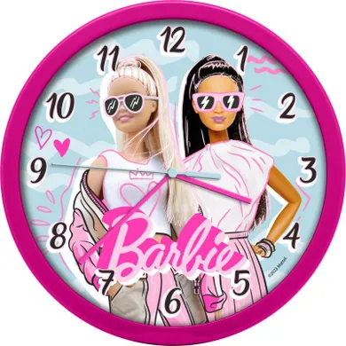 Barbie, zegar ścienny, 25 cm