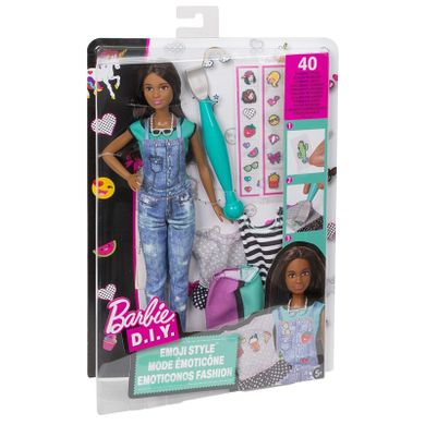 Barbie, Zrób to sama, Modne naklejki, zestaw kreatywny