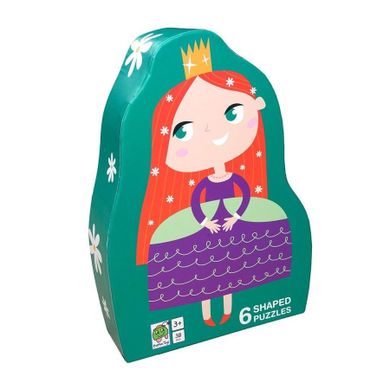 Barbo Toys, Księżniczka, puzzle w pudełku, 38 elementów
