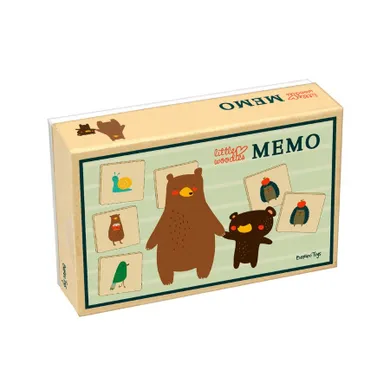 Barbo Toys, Little Woodies, Memory, gra pamięciowa